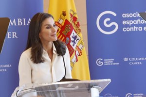 Doña Letizia ha ofrecido un impecable discurso en inglés durante el acto