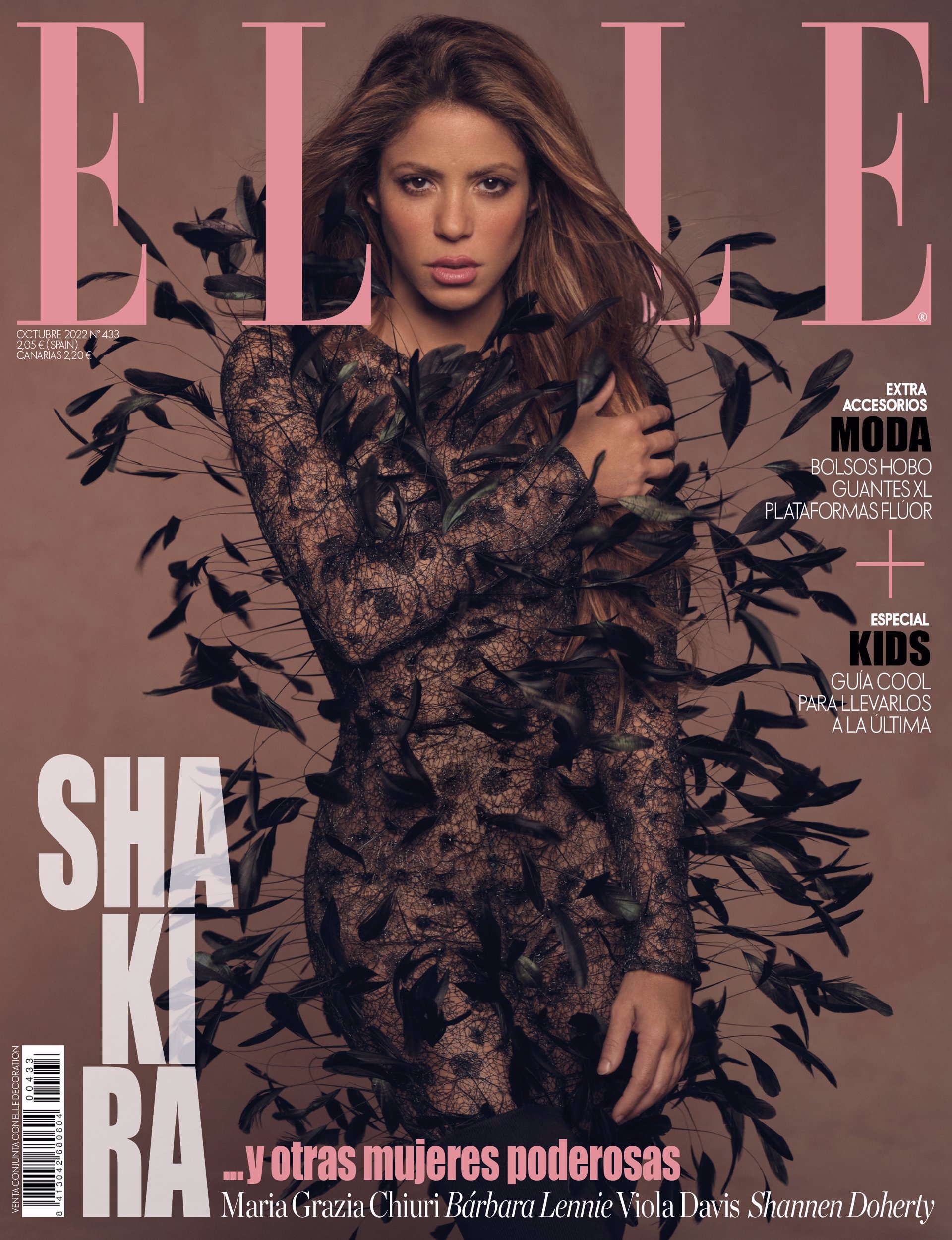 Shakira, espectacular en la revista Elle