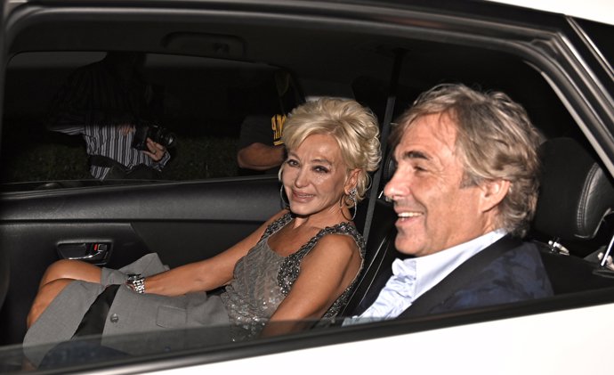 Simona Gandolfi y Hubertus de Hohenlohe