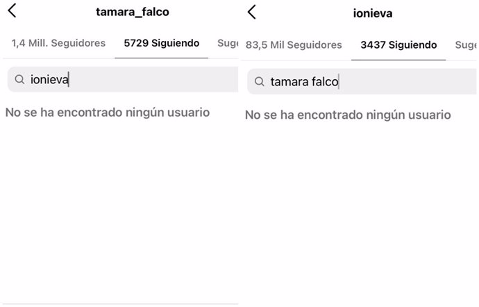 Tamara e Íñigo han roto en el universo 2.0