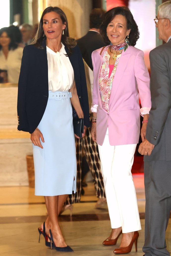 Doña Letizia, con Ana Patricia Botín