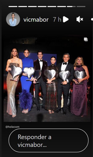 Victoria ha recibido un premio por ser un referente para las nuevas generaciones