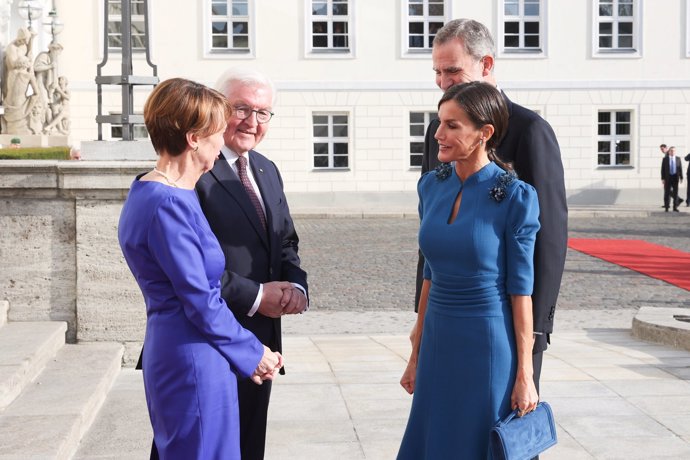 Los Reyes, primer encuentro con el Presidente de la República Federal de Alemania