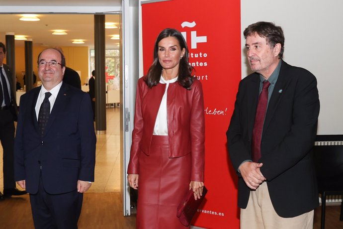 Doña Letizia, espectacular