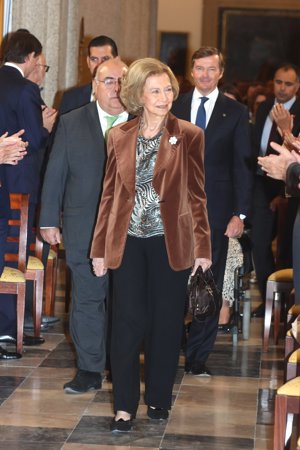 La Reina Emérita ha protagonizado el último acto de la familia antes de los premios Princesa de Asturias