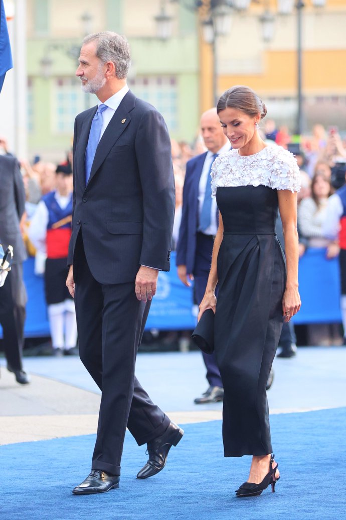 Doña Letizia, sencillamente espectacular