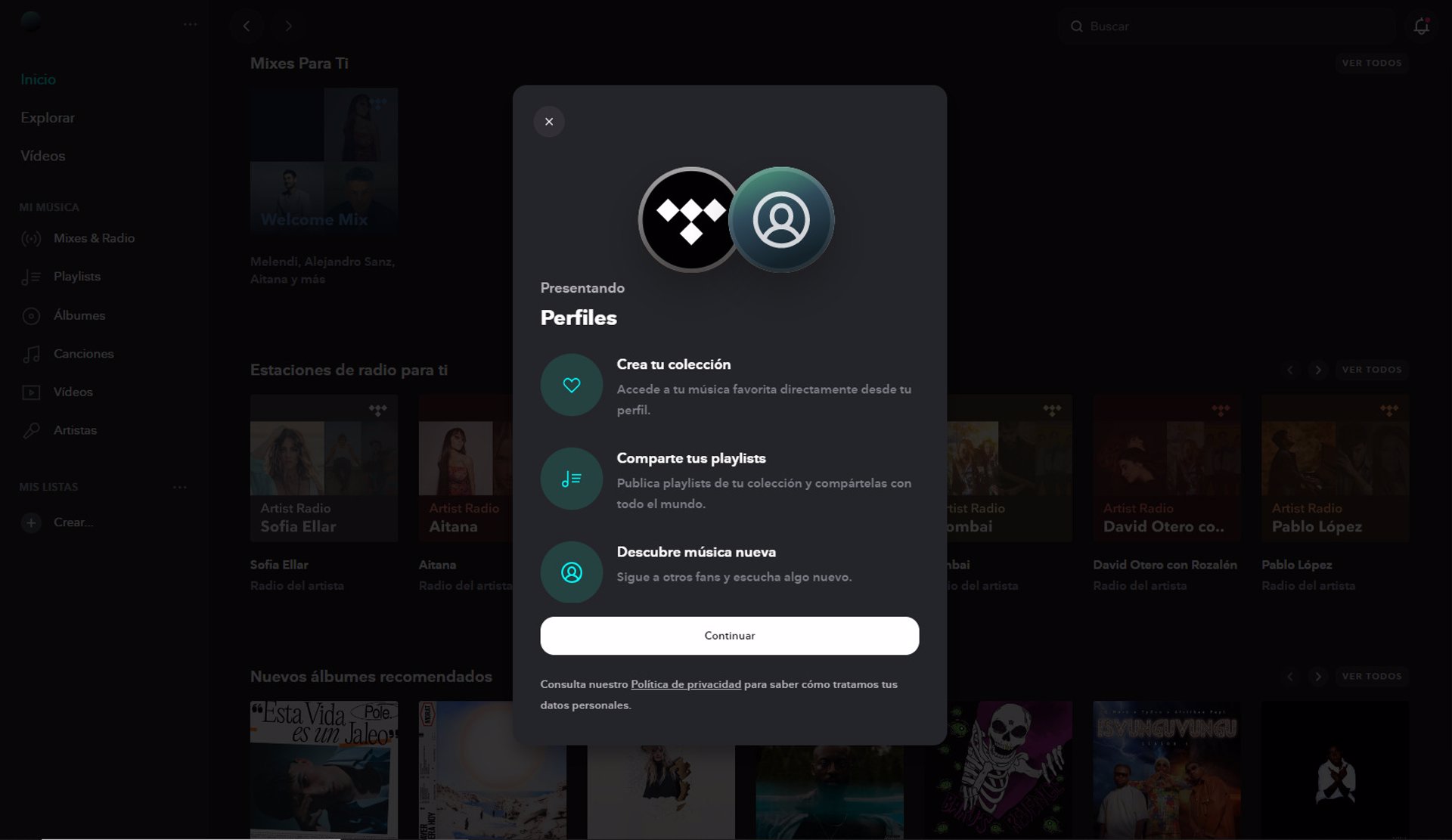 Tidal Ya Permite Crear Y Compartir Playlists Entre Los Usuarios