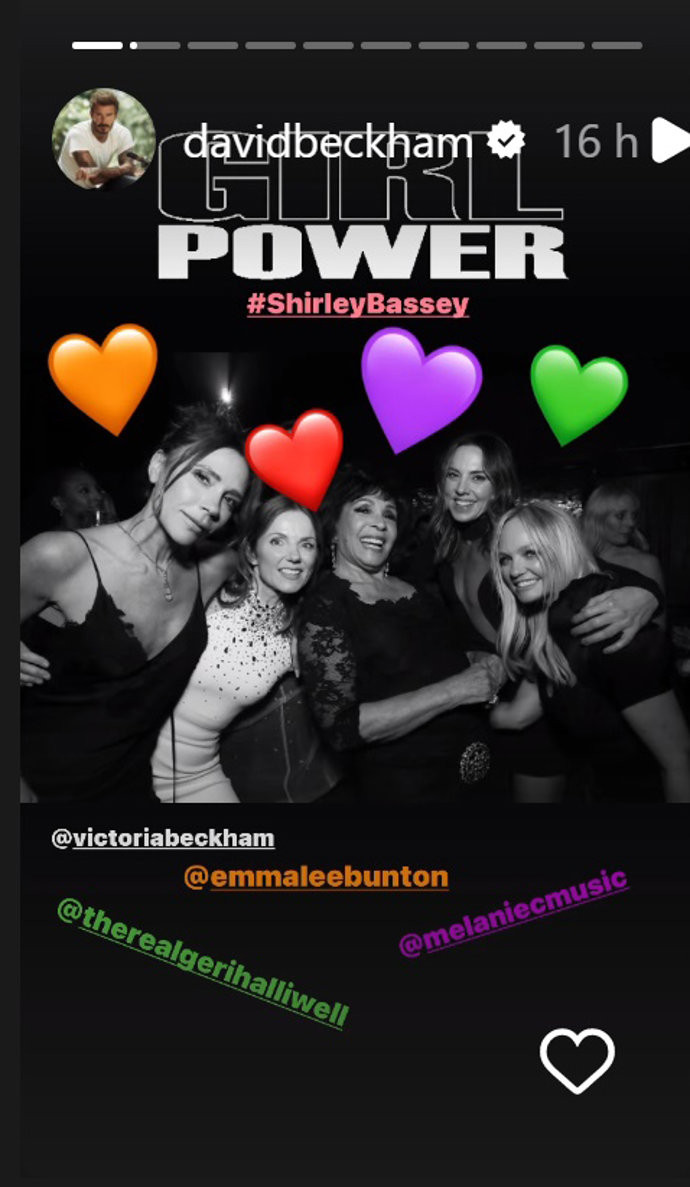 Las Spice Girls, juntas de nuevo en el 50 cumpleaños de Geri