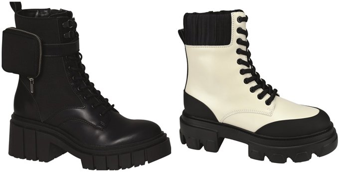 Una opción bicolor perfecta para el día a día