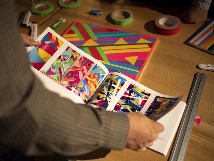 Tape Art, arte urbano basado en el uso de cinta adhesiva