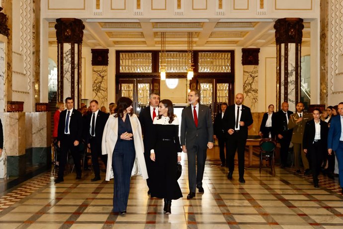 Los Reyes prosiguen con su viaje oficial a Croacia