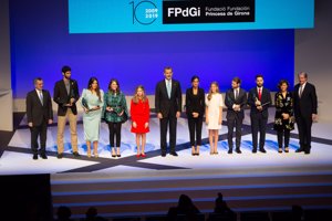 Premios Fundación Princesa de Girona de 2019, cuando la Reina estrenó el traje