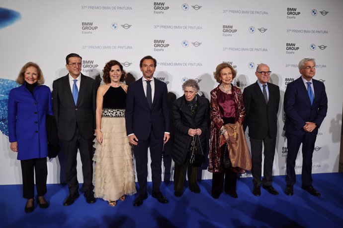 Doña Sofía, en los premios BMW de Pintura