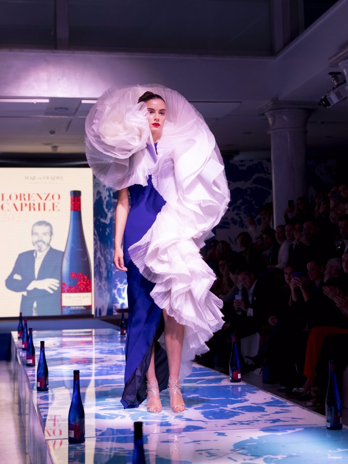 El diseño de Lorenzo Caprile, sobre la pasarela