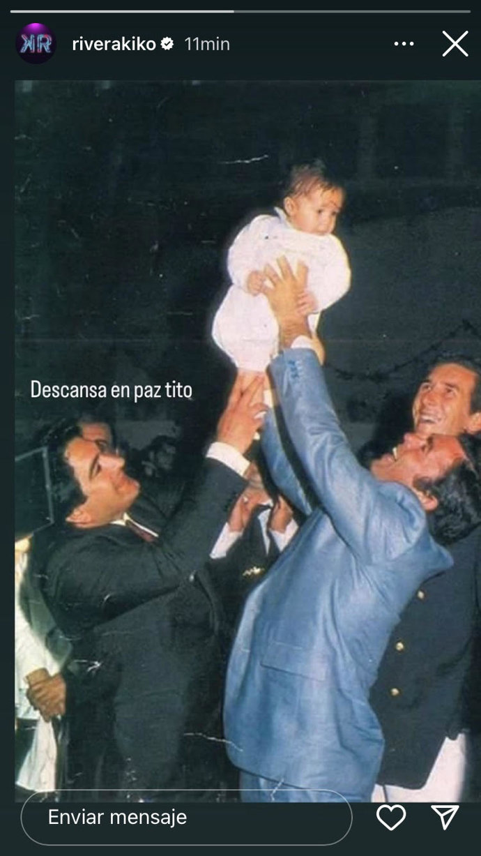 Kiko Rivera se ha despedido de su tío en Instagram