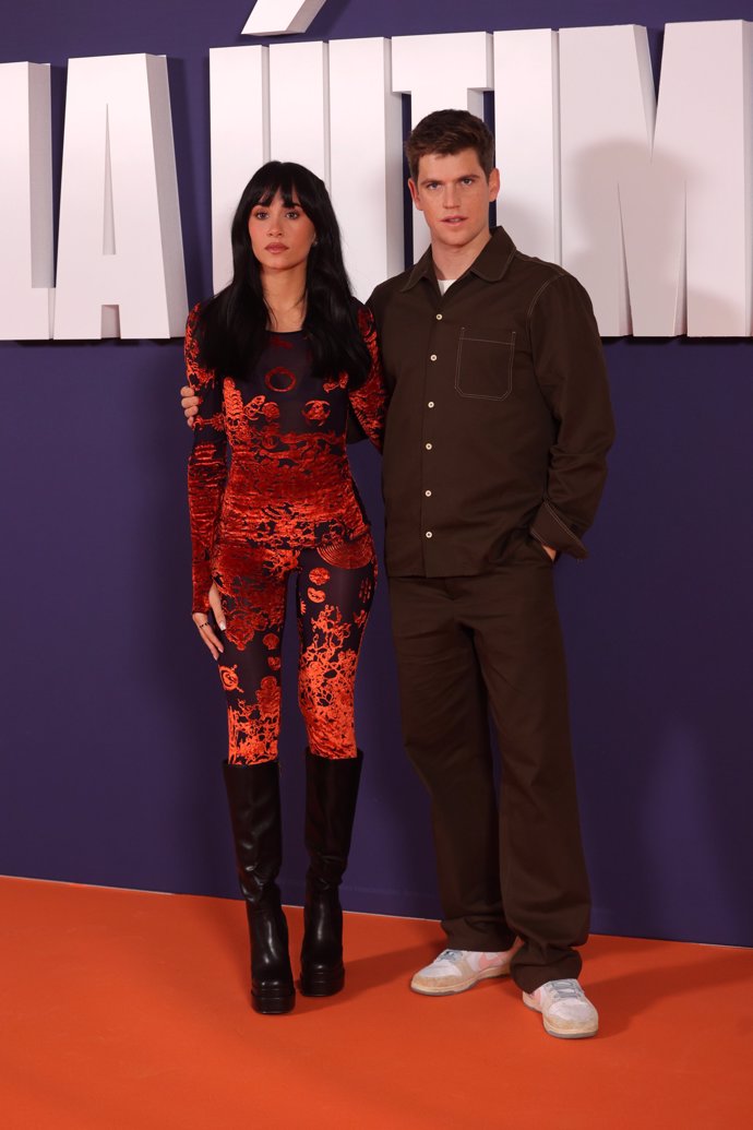 La pareja ha posado junta en el photocall