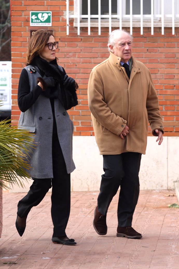 Rodrigo Rato y su mujer, Alicia González