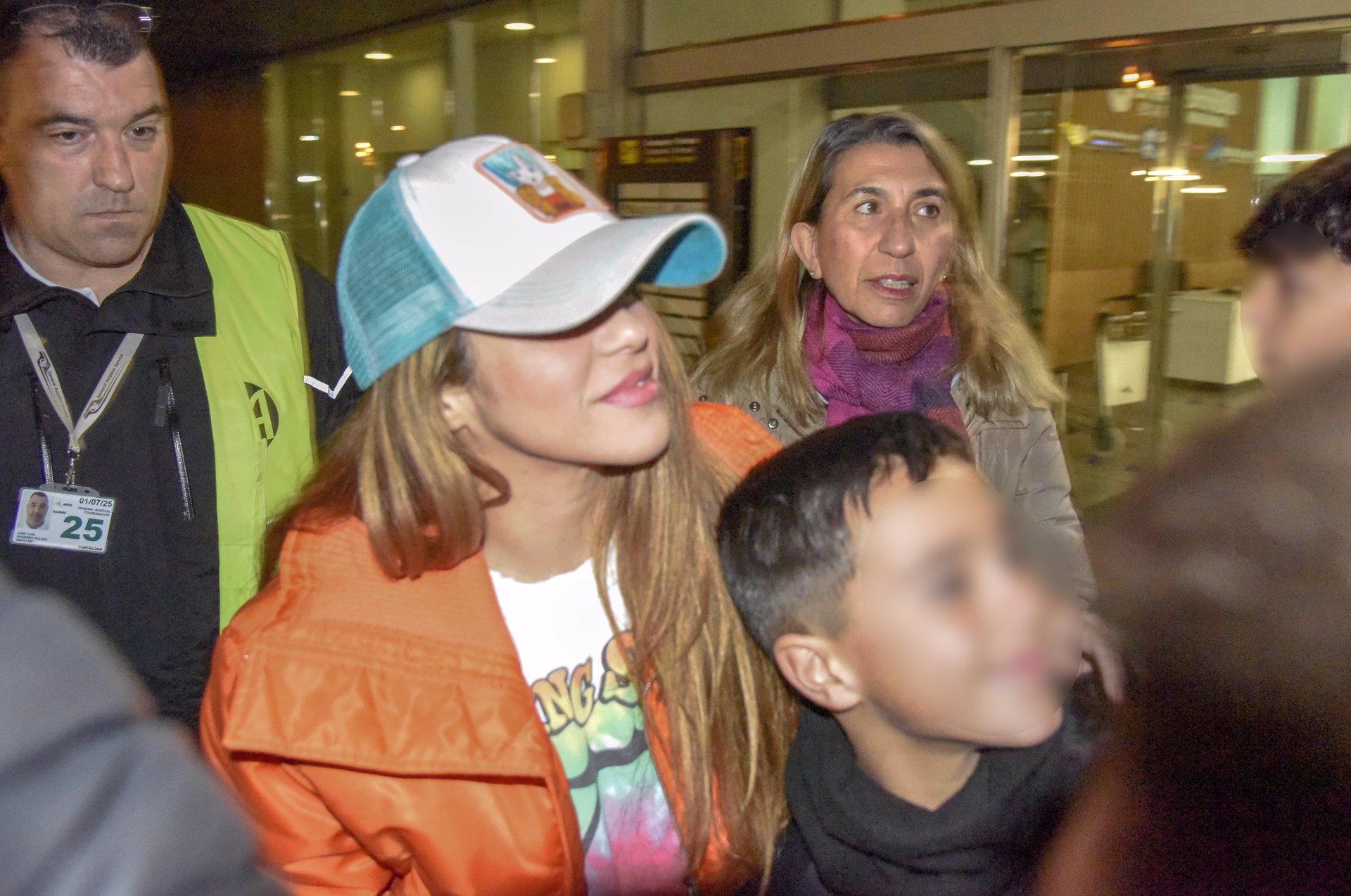 Shakira, muy amable con sus fans