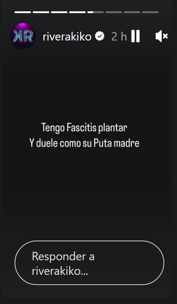 Storie compartido por Kiko Rivera