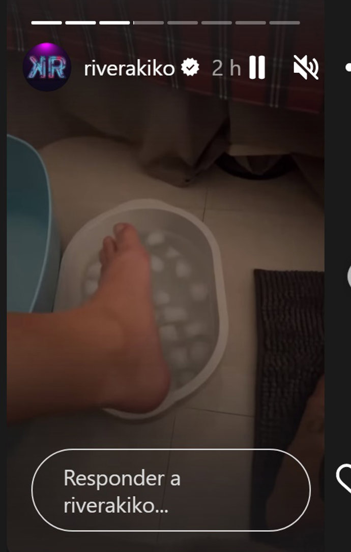 Storie compartido por Kiko Rivera