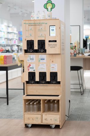 Un consumo sostenible de tu champú y gel favoritos, que ya puedes adquirir a granel