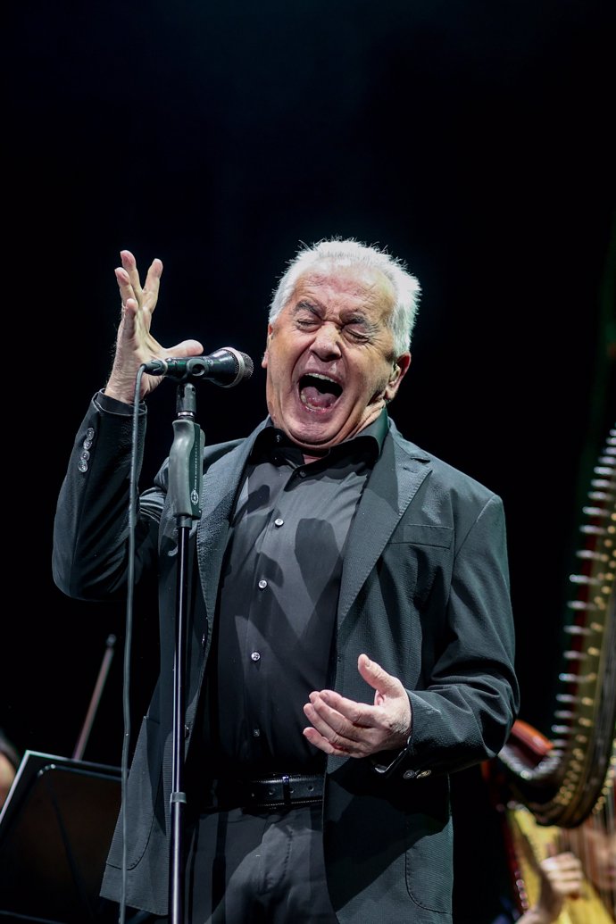 Víctor Manuel, derroche de voz en el Wizink Center