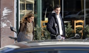 Íñigo, con su tía Natalia Onieva, con la que Tamara Falcó peregrinó a Lourdes