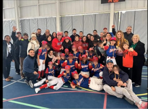 Imagen compartida en redes sociales por el club de beisbol de Milan