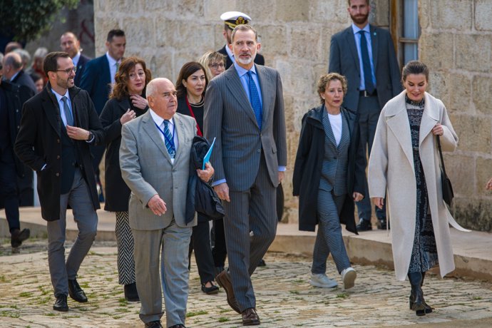 Los Reyes, a su llegada al Islote del Rey