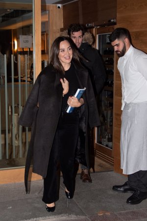 Tamara, de lo más sonriente en su primera salida con Íñigo tras su reconciliación