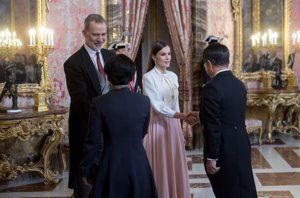 Los Reyes han recibido en el Palacio Real al Cuerpo Diplomático acreditado en España