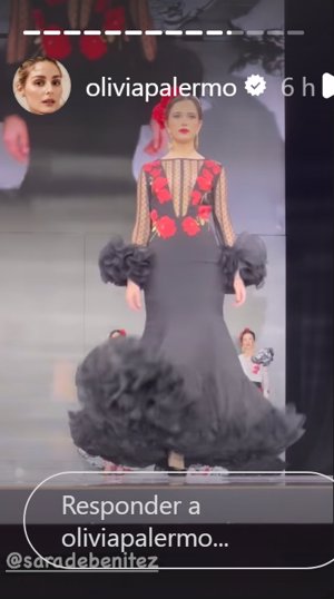 Olivia Palermo se rinde a la moda flamenca