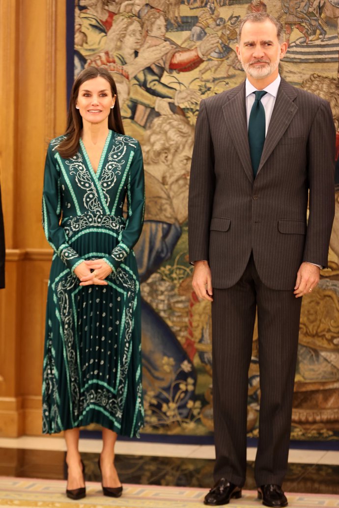 Los Reyes han recibido a una representación de Cruz Roja