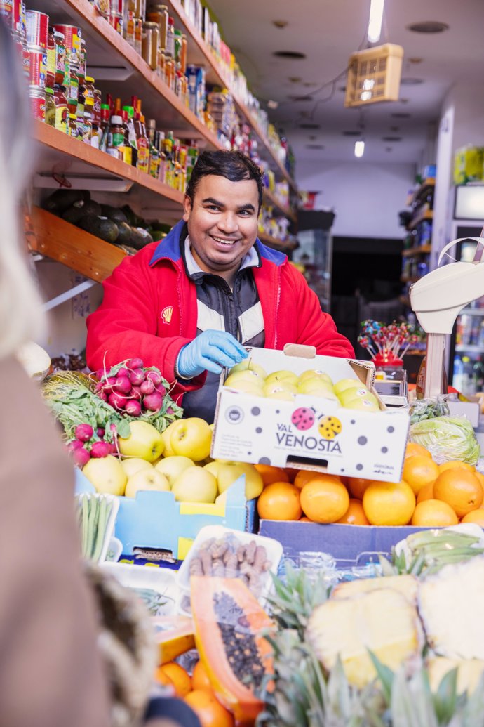 Jerónimo, frutero del mercado de Chamberí