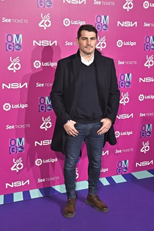 Iker Casillas en la presentación del concierto OMG La Liga Music Experience