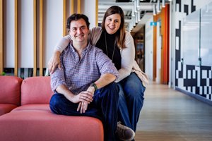 Ane y Pablo, otro ejemplo de que amor y trabajo son un buen binomio