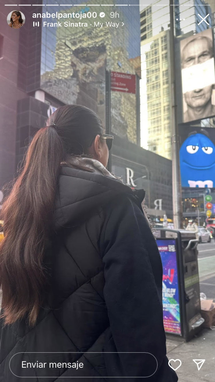 La cantante, maravillada con Nueva York