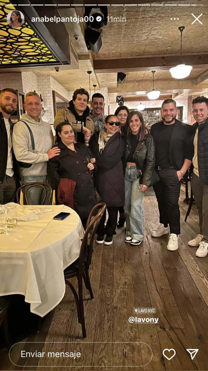 La jornada acabó con una cena en un restaurante de la Gran Manzana