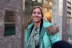 Ainhoa Armentia, de lo más sonriente