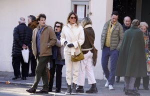 Carolina Molas, comida familiar con su madre y su hijo Jaime Onieva