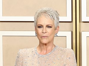 Jamie Lee Curtis: su maquillaje 'menos es más' es la mejor lección de estilo de los Oscar