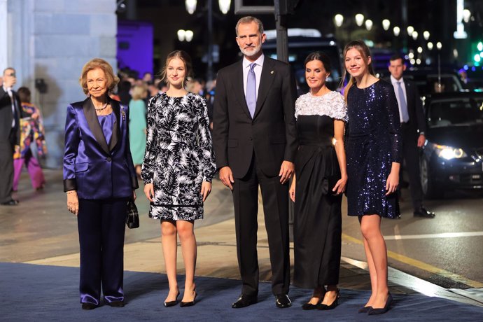 La Familia Real, en la última edición de los Premios Princesa de Asturias