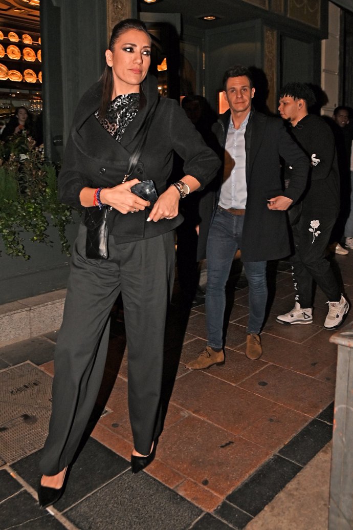 La pareja ha disfrutado de una cena para dos en un conocido restaurante