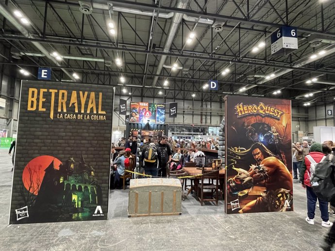 HeroQuest y Betrayal estarán en el stand de Hasbro