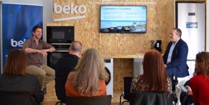 Showcooking de Beko con Manu Baqueiro