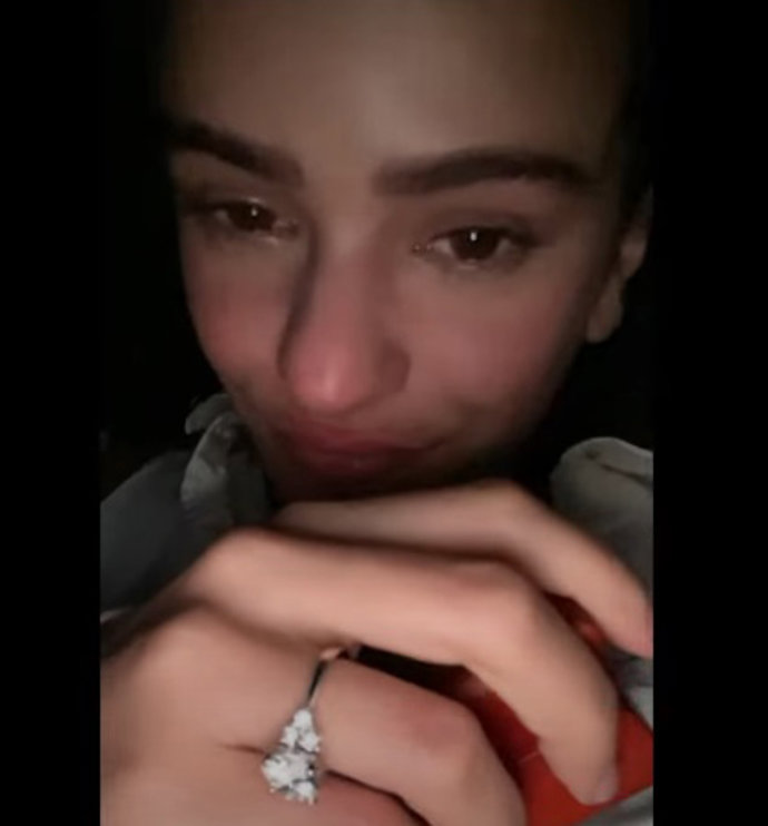 Así es el anillo de compromiso de Rosalía
