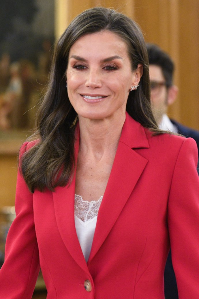 La Reina se ha mostrado de lo más sonriente