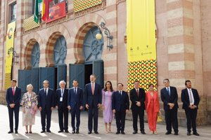Sus Majestades han protagonizado su primer acto conjunt