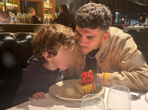 Carles tiene un hijo de tres años que define como el motor de su vida