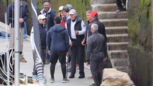 El Emérito se ha reencontrado con su tripulación